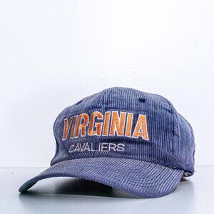 Virginia Cavaliers Corduroy Snapback Hat Twins Enterprise Sun Faded damaged brim